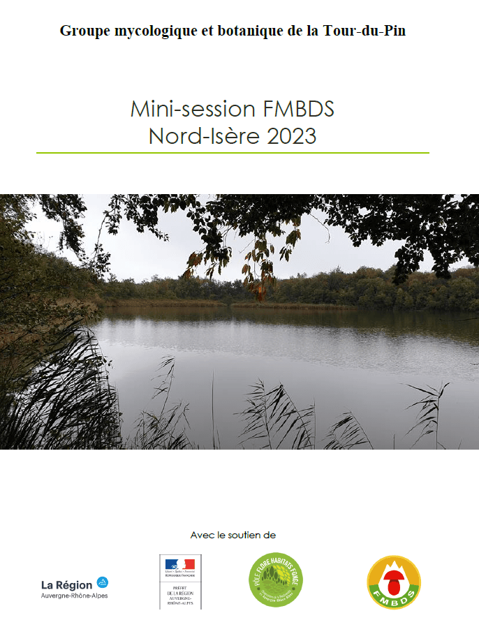 Session mycologique de la FMBDS Nord Isere 2023